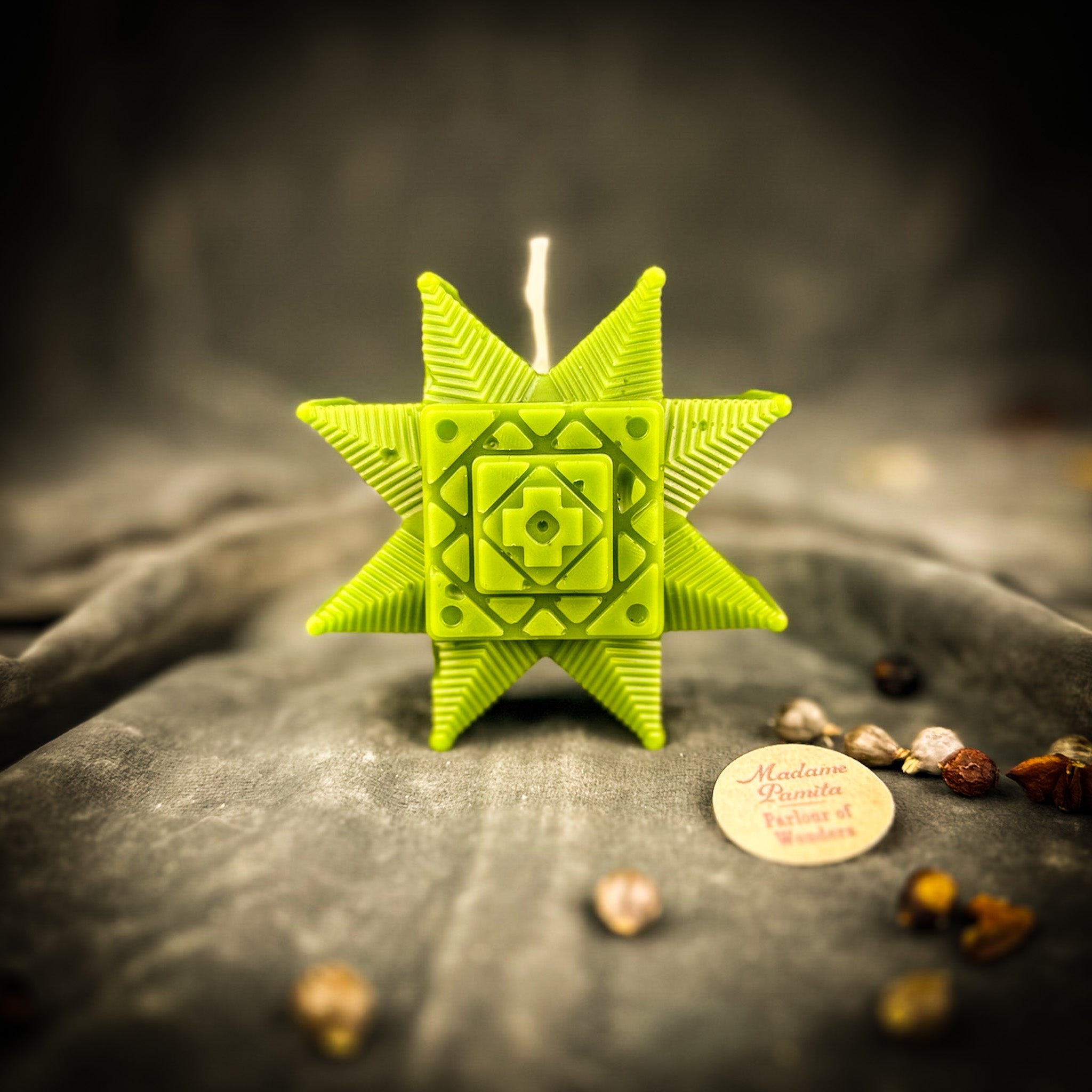 Burst of Brilliance Ruzha Candle Spell Kit | Beeswax Candle | Wiccan Center