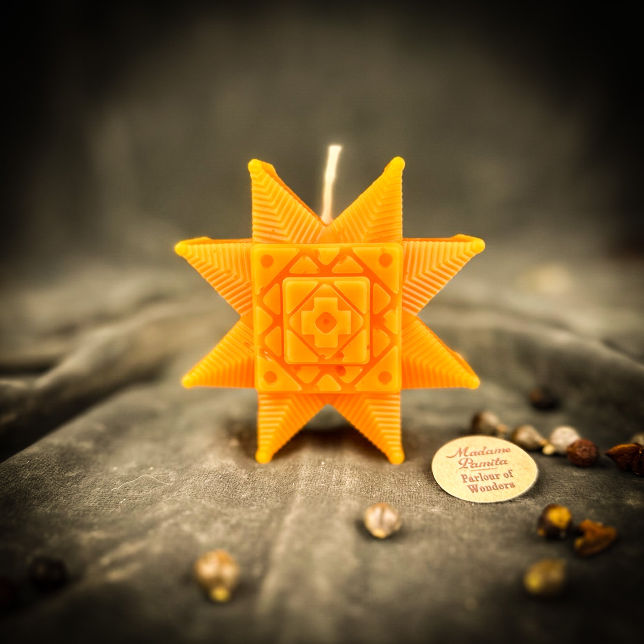 Burst of Brilliance Ruzha Candle Spell Kit | Beeswax Candle | Wiccan Center