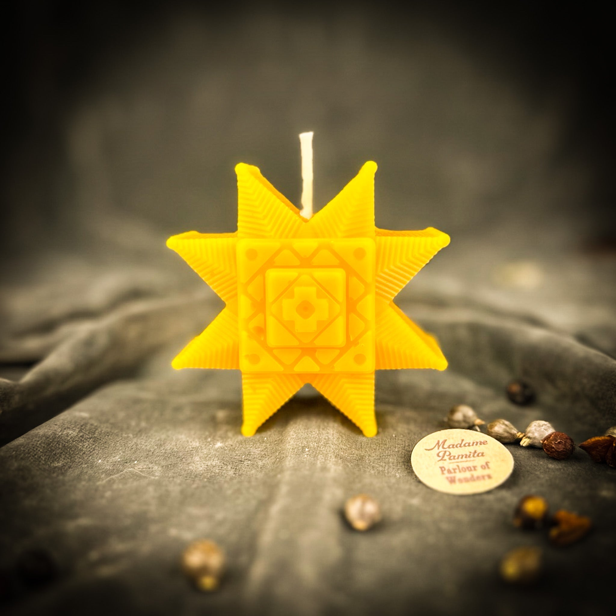 Burst of Brilliance Ruzha Candle Spell Kit | Beeswax Candle | Wiccan Center