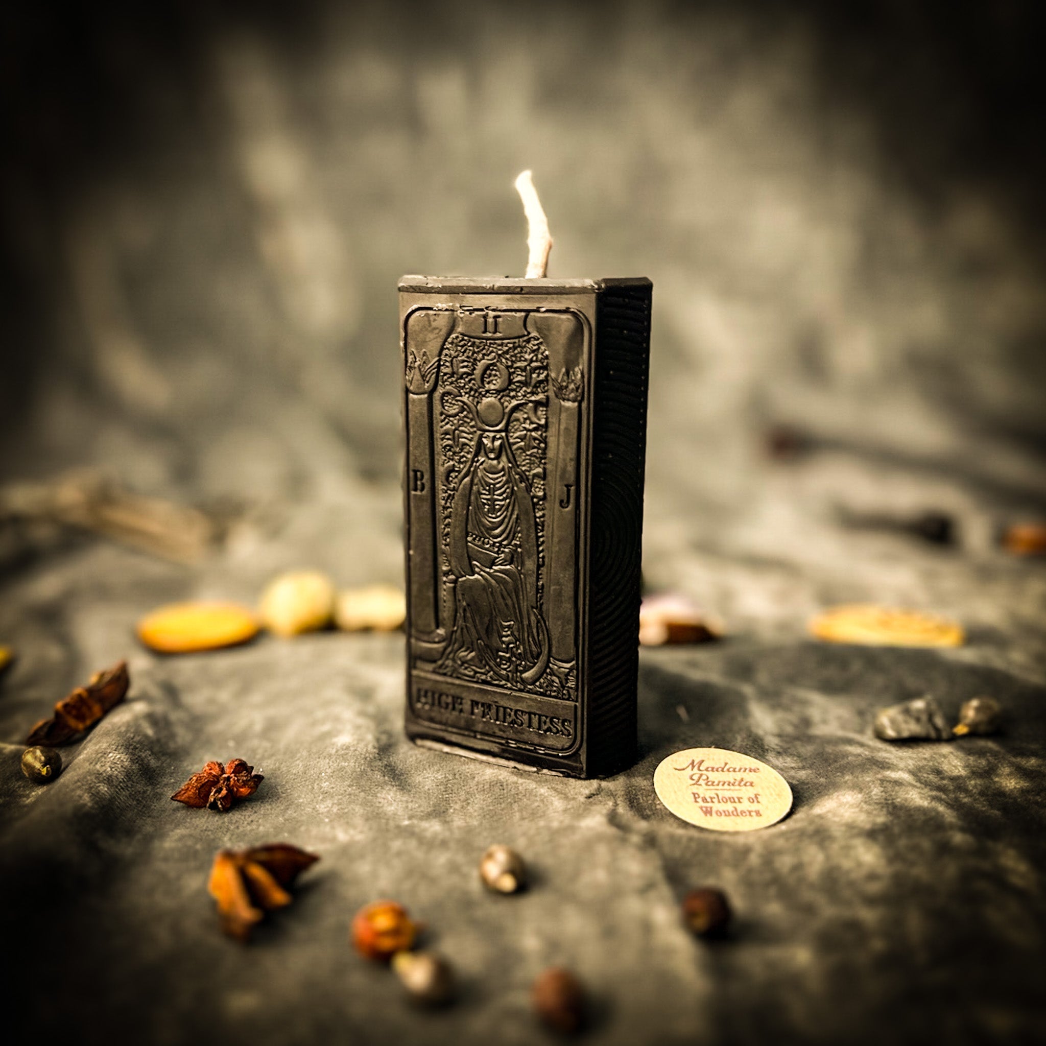 The High Priestess Candle Spell Kit - Intuition & Inner Wisdom Magic | Candle Spell Kit | Wiccan Center