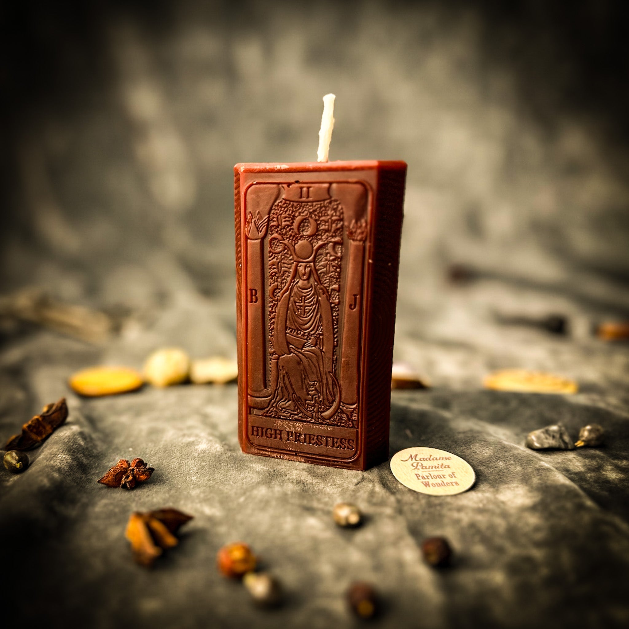 The High Priestess Candle Spell Kit - Intuition & Inner Wisdom Magic | Candle Spell Kit | Wiccan Center