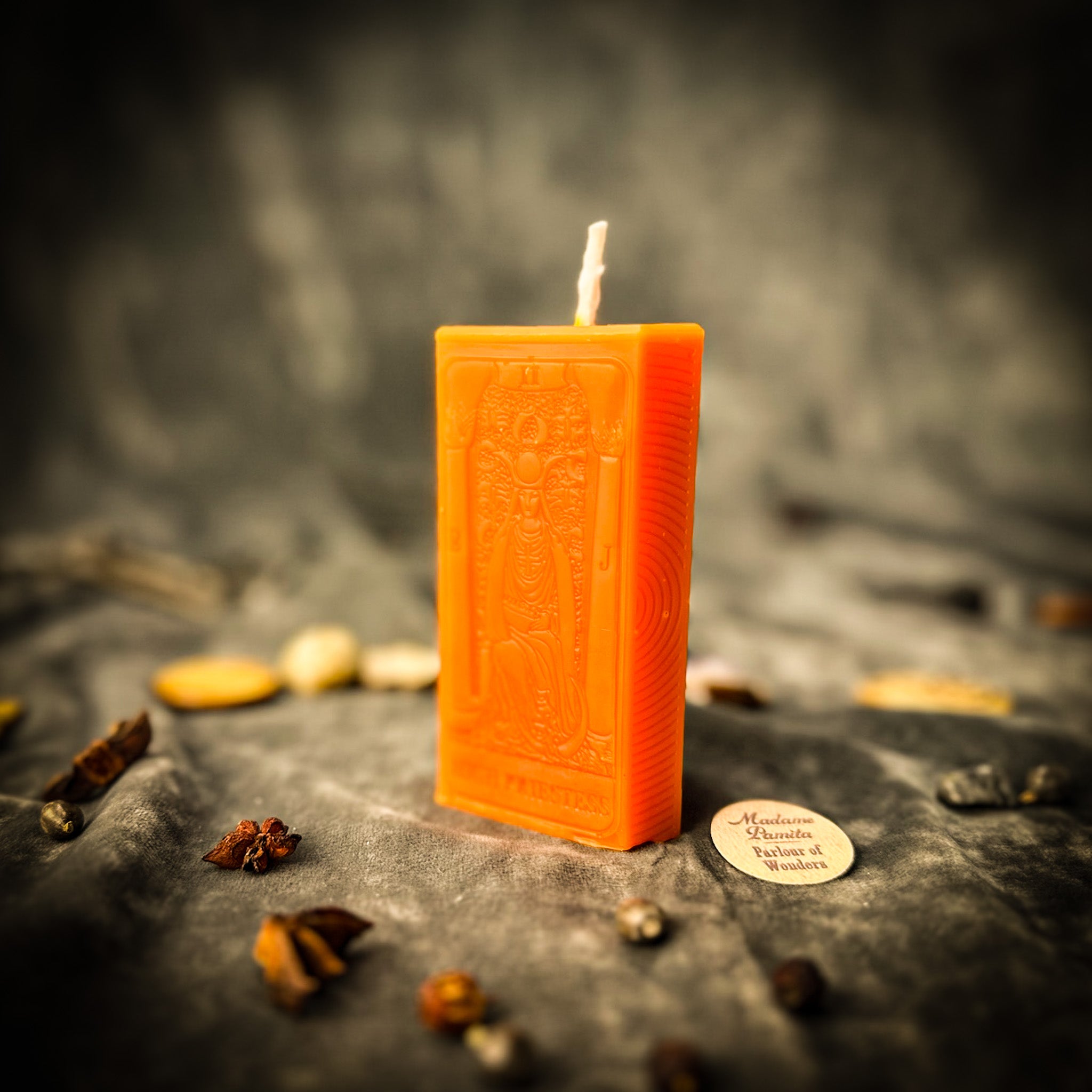 The High Priestess Candle Spell Kit - Intuition & Inner Wisdom Magic | Candle Spell Kit | Wiccan Center