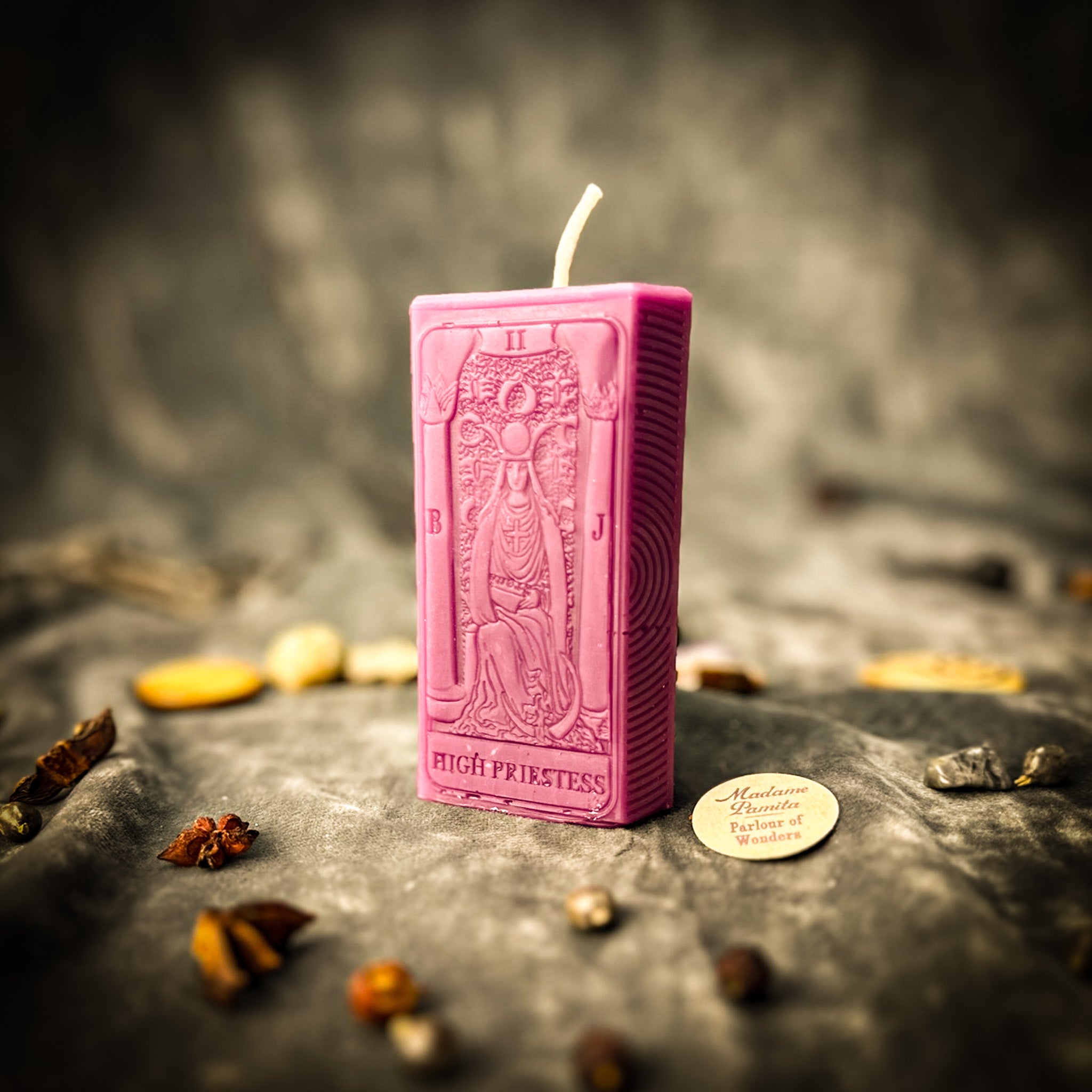 The High Priestess Candle Spell Kit - Intuition & Inner Wisdom Magic | Candle Spell Kit | Wiccan Center