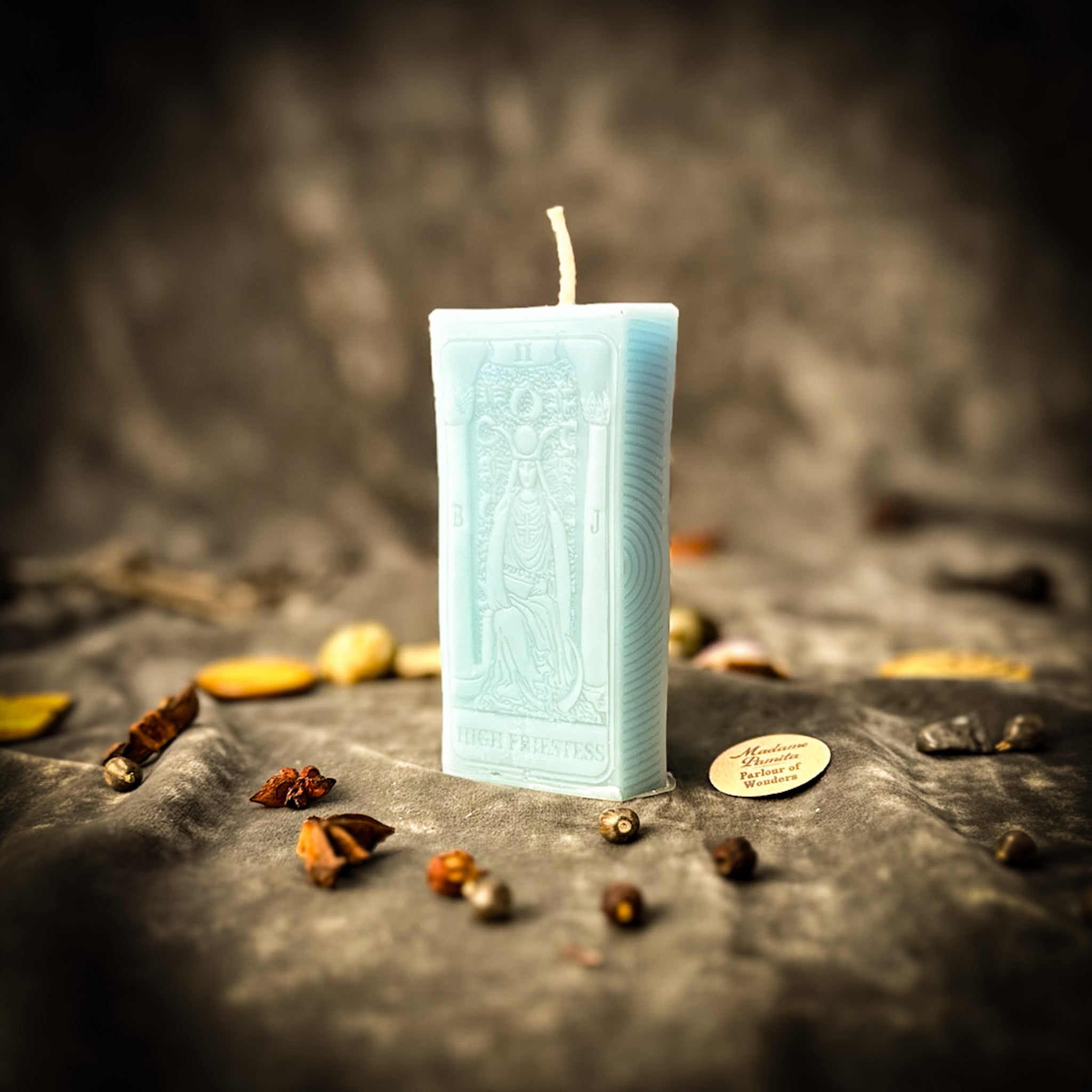The High Priestess Candle Spell Kit - Intuition & Inner Wisdom Magic | Candle Spell Kit | Wiccan Center