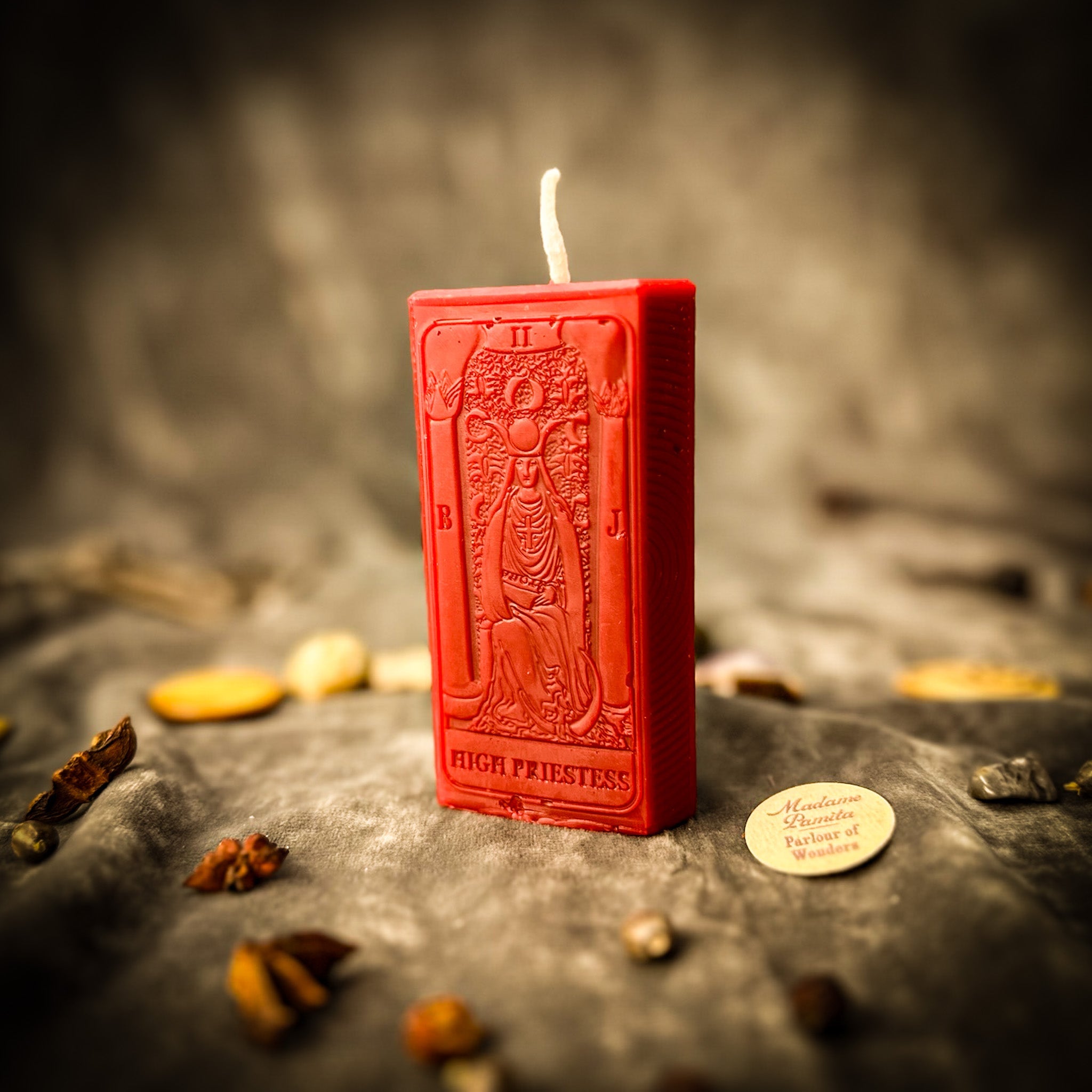 The High Priestess Candle Spell Kit - Intuition & Inner Wisdom Magic | Candle Spell Kit | Wiccan Center