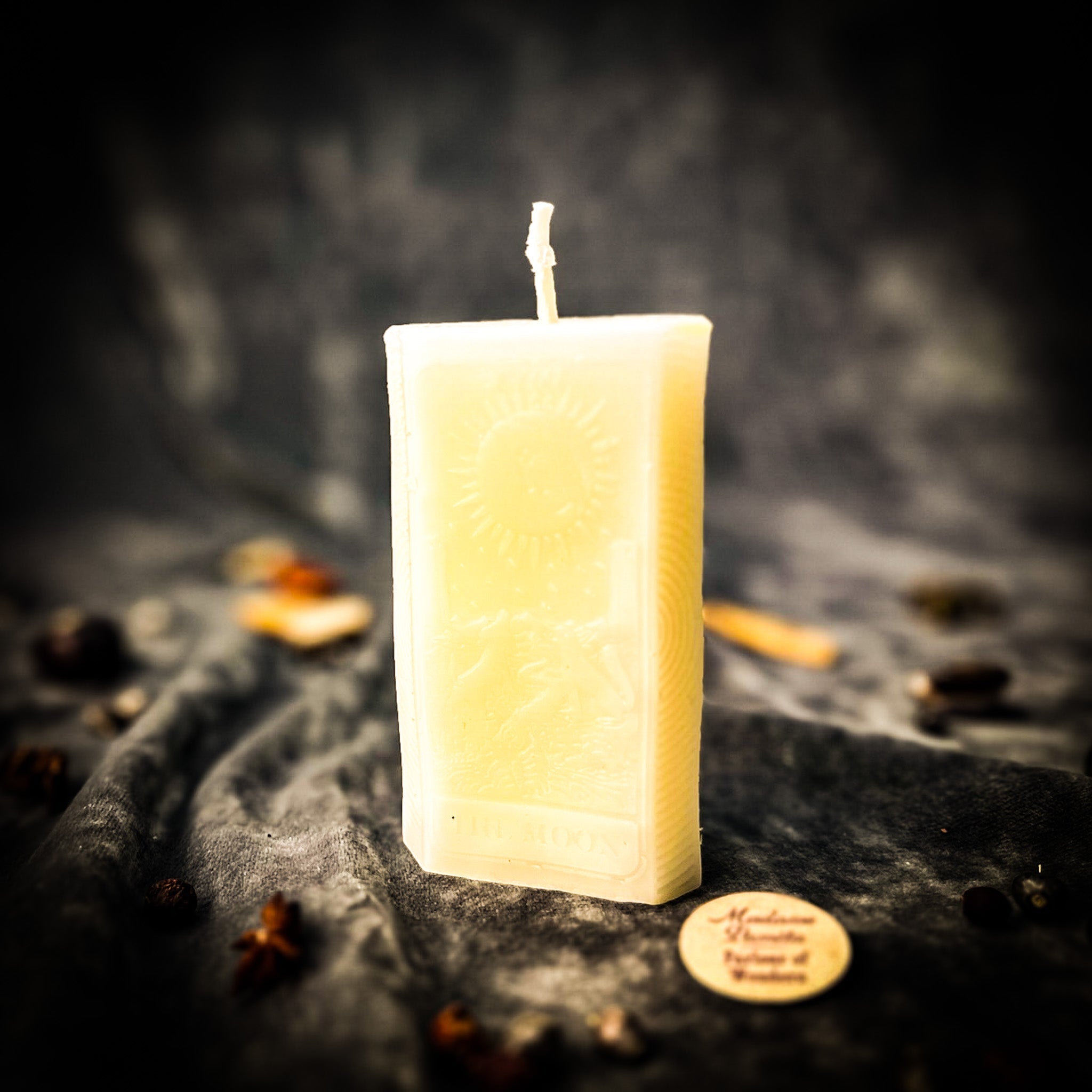 The Moon Candle Spell Kit - Intuition & Mystery Magic | Candle Spell Kit | Wiccan Center