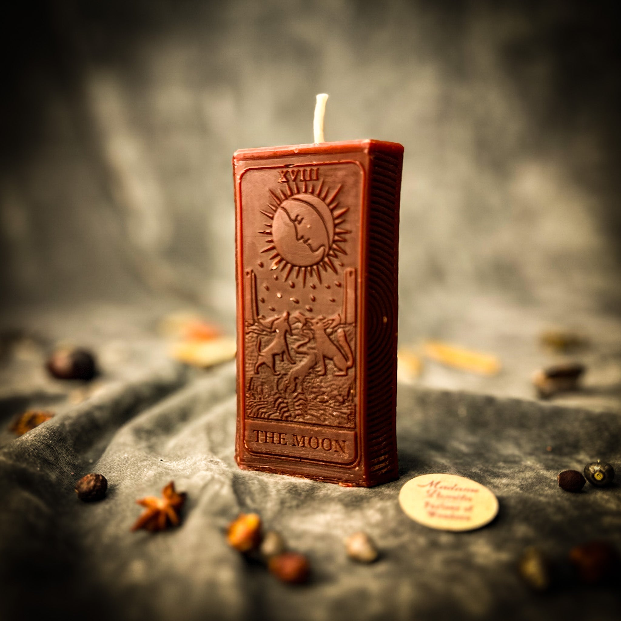 The Moon Candle Spell Kit - Intuition & Mystery Magic | Candle Spell Kit | Wiccan Center