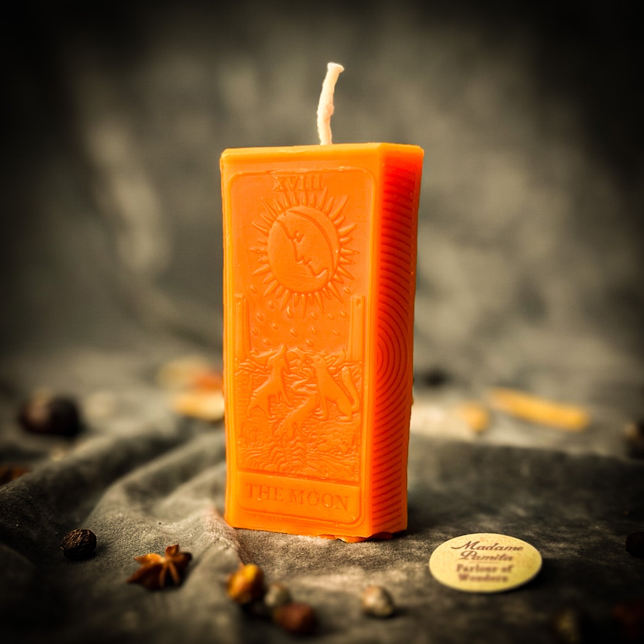 The Moon Candle Spell Kit - Intuition & Mystery Magic | Candle Spell Kit | Wiccan Center