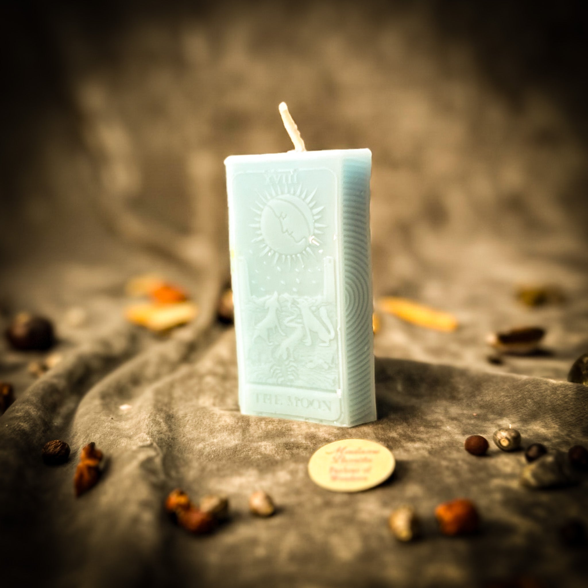 The Moon Candle Spell Kit - Intuition & Mystery Magic | Candle Spell Kit | Wiccan Center