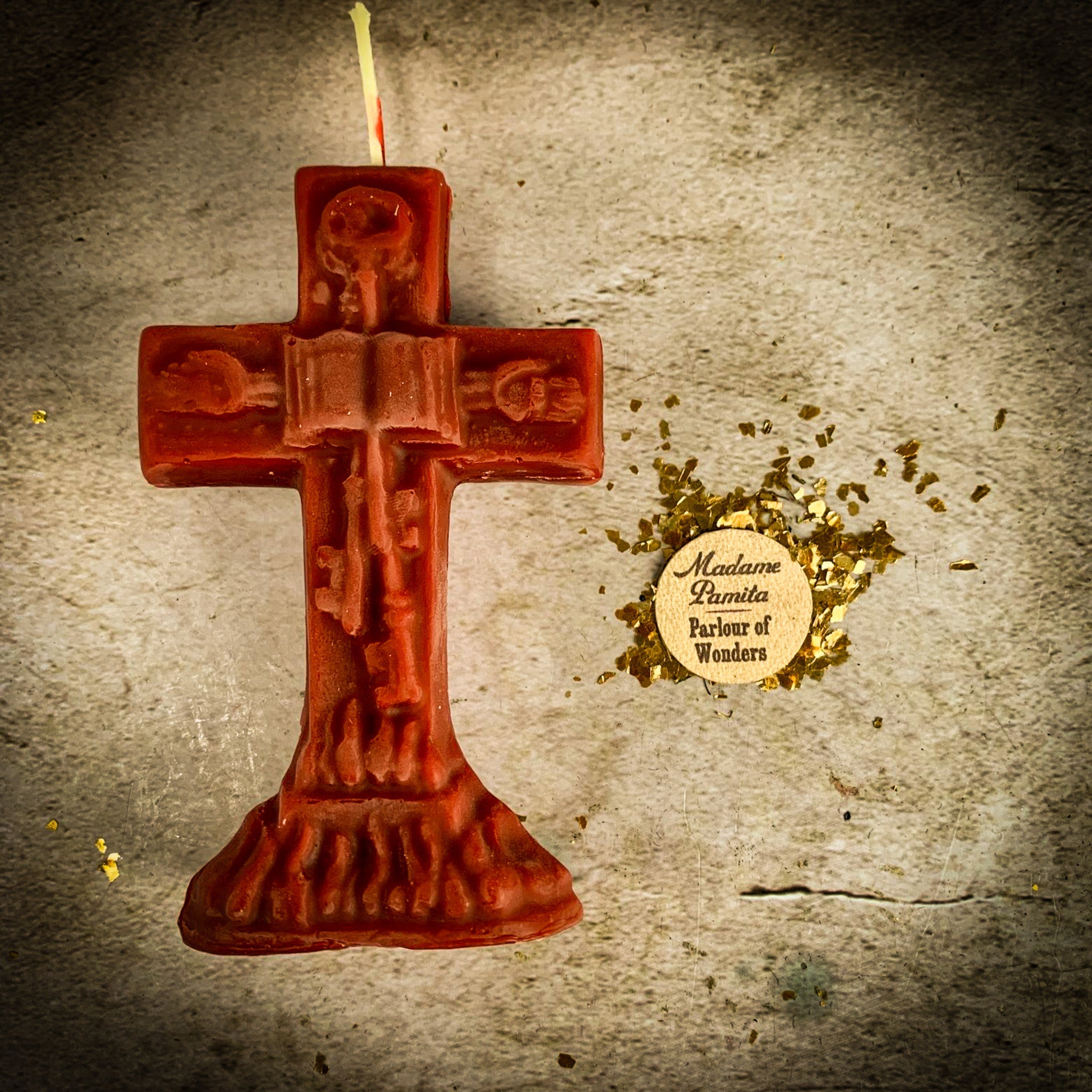 Beeswax Uncrossing Spell Candle - Remove Hexes, Curses & Jinxes | Beeswax Candle | Wiccan Center