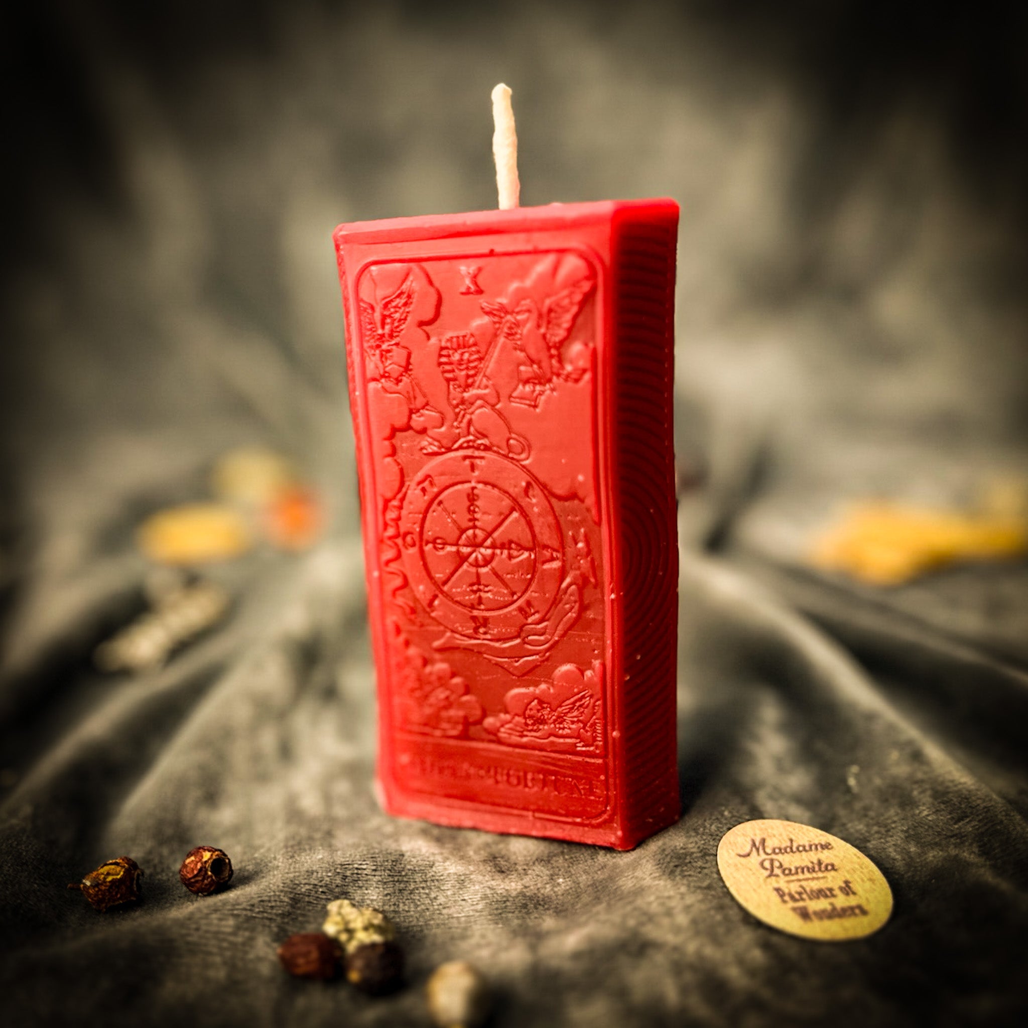 The Wheel of Fortune Candle Spell Kit - Luck & Opportunity Magic | Candle Spell Kit | Wiccan Center