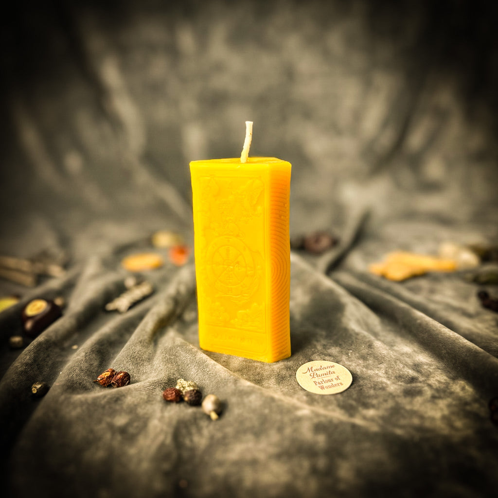 The Wheel of Fortune Candle Spell Kit - Luck & Opportunity Magic | Candle Spell Kit | Wiccan Center