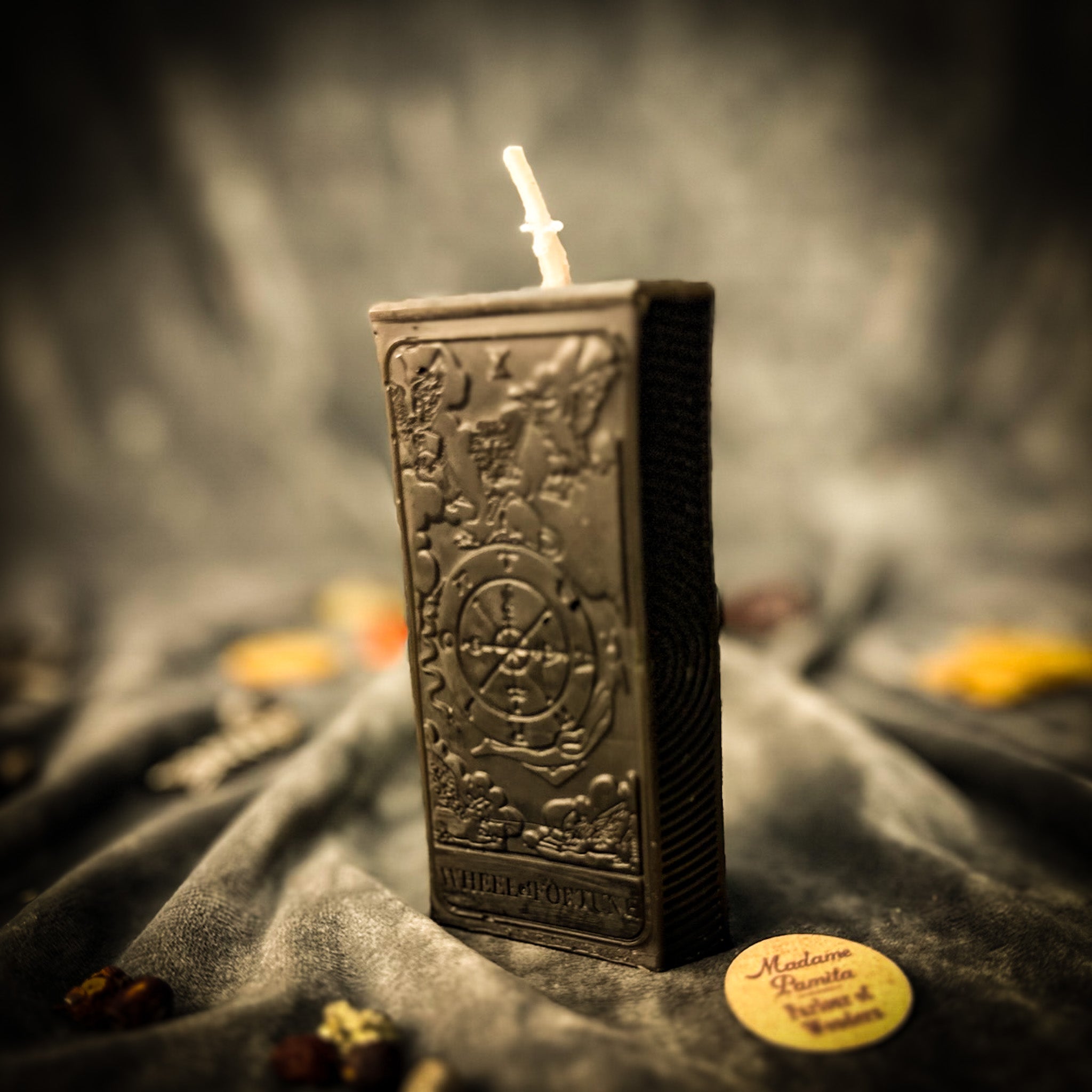 The Wheel of Fortune Candle Spell Kit - Luck & Opportunity Magic | Candle Spell Kit | Wiccan Center