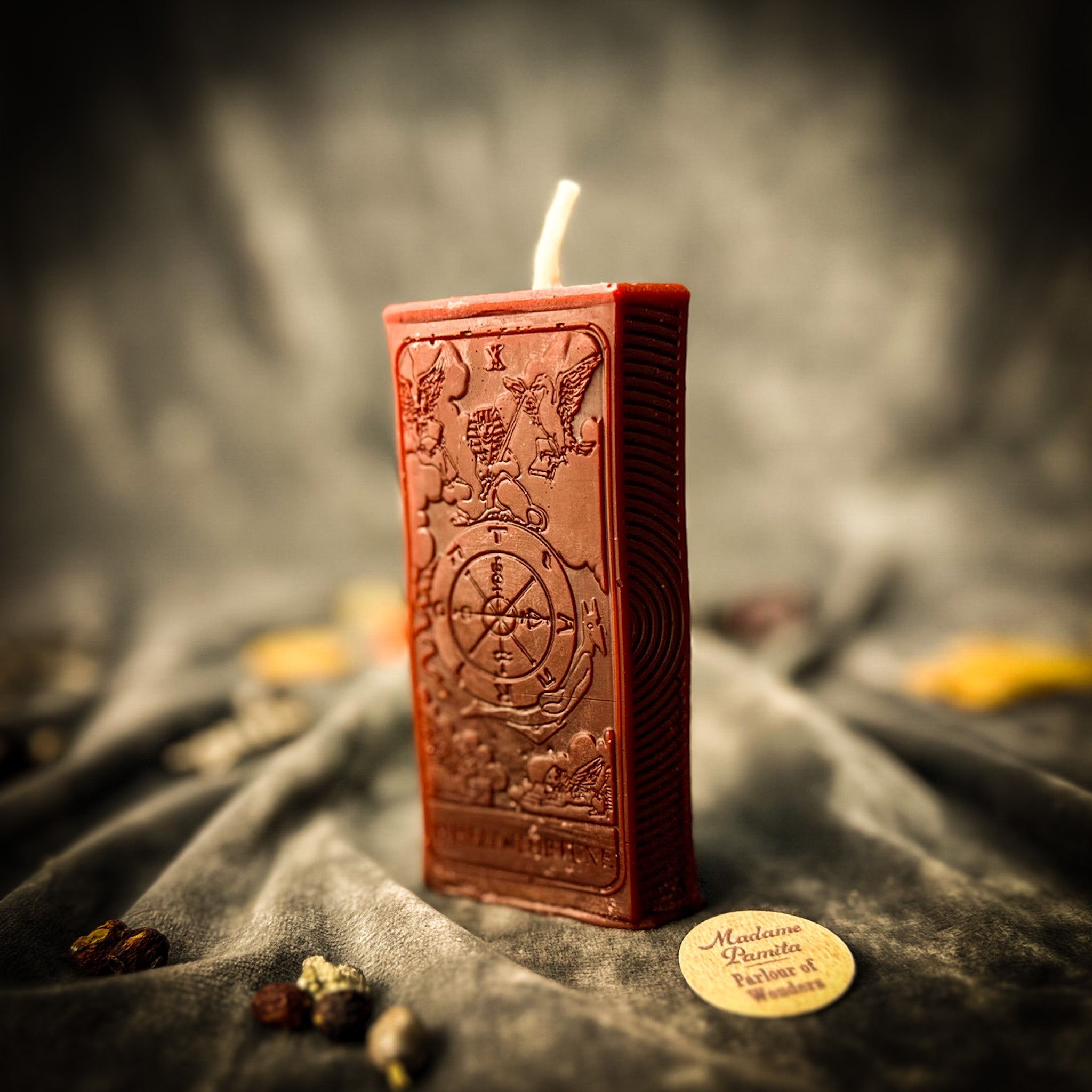 The Wheel of Fortune Candle Spell Kit - Luck & Opportunity Magic | Candle Spell Kit | Wiccan Center