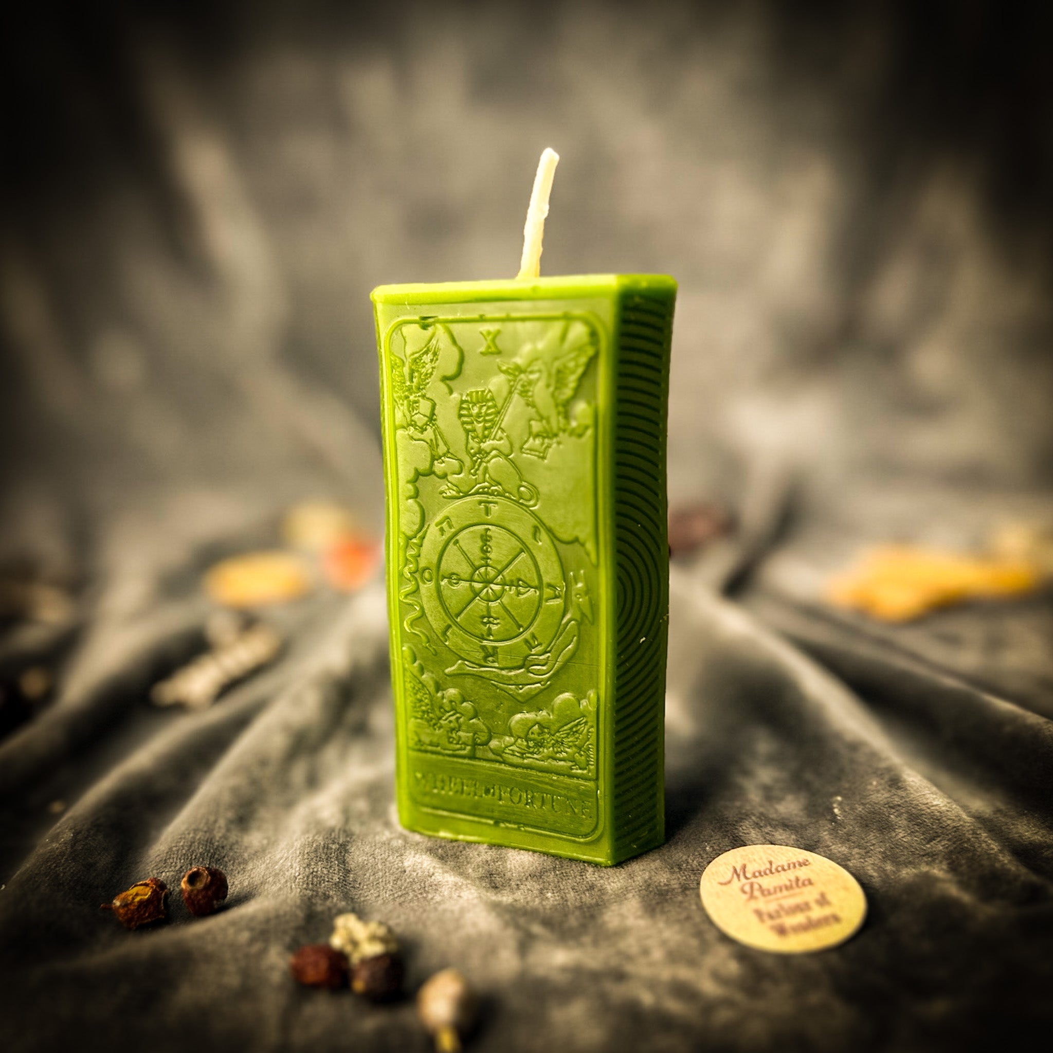 The Wheel of Fortune Candle Spell Kit - Luck & Opportunity Magic | Candle Spell Kit | Wiccan Center