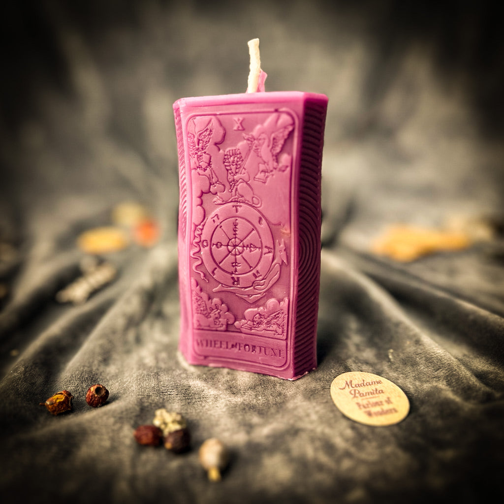 The Wheel of Fortune Candle Spell Kit - Luck & Opportunity Magic | Candle Spell Kit | Wiccan Center