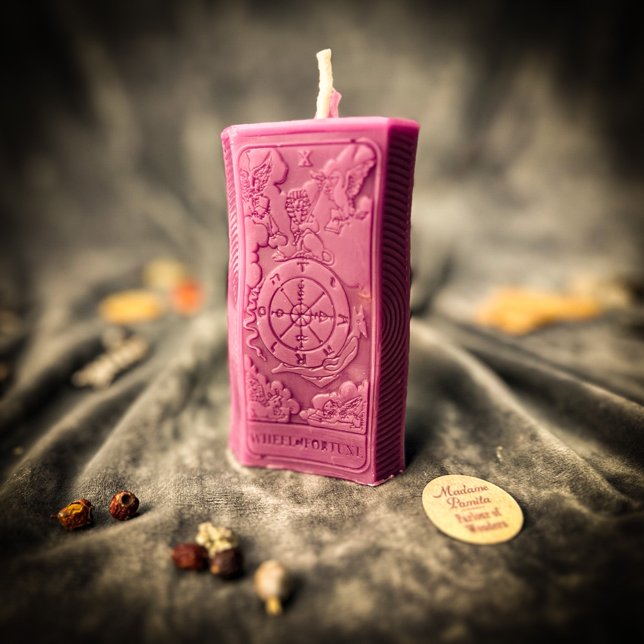 The Wheel of Fortune Candle Spell Kit - Luck & Opportunity Magic | Candle Spell Kit | Wiccan Center