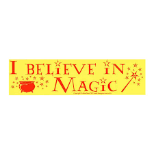 I Believe In Magic - Bumper Sticker | Bumper Stickers | Wiccan Center