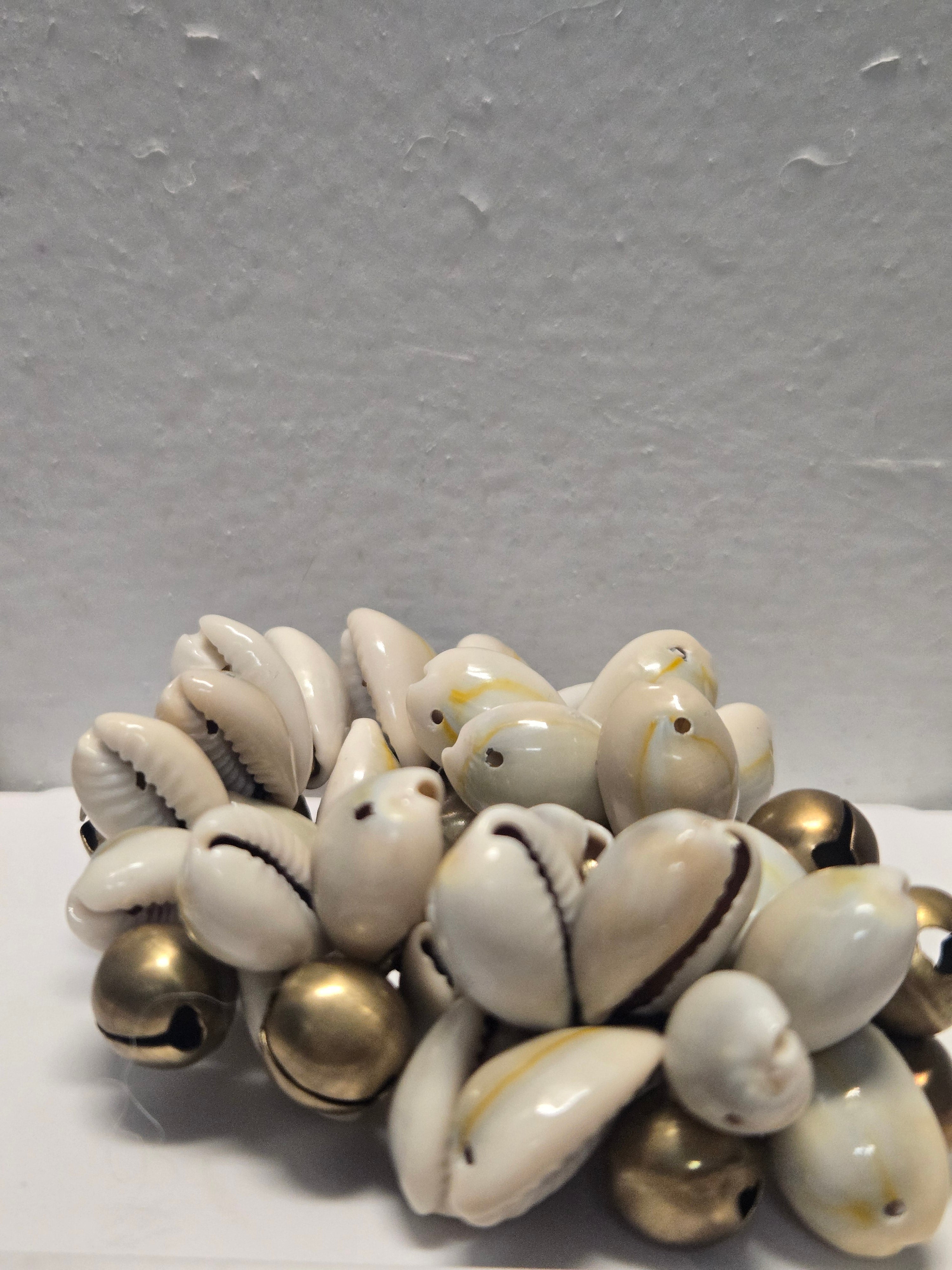Cowerie Bell Bracelet - Spiritual Jewelry for Protection & Prosperity | | Wiccan Center