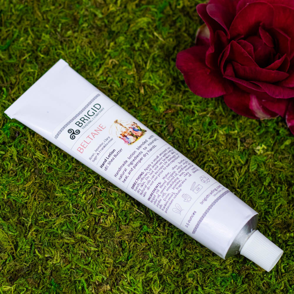 Beltane Natural Hand Lotion - Rose, Jasmine, Clary Sage, and Frankincense | Lotion | Wiccan Center