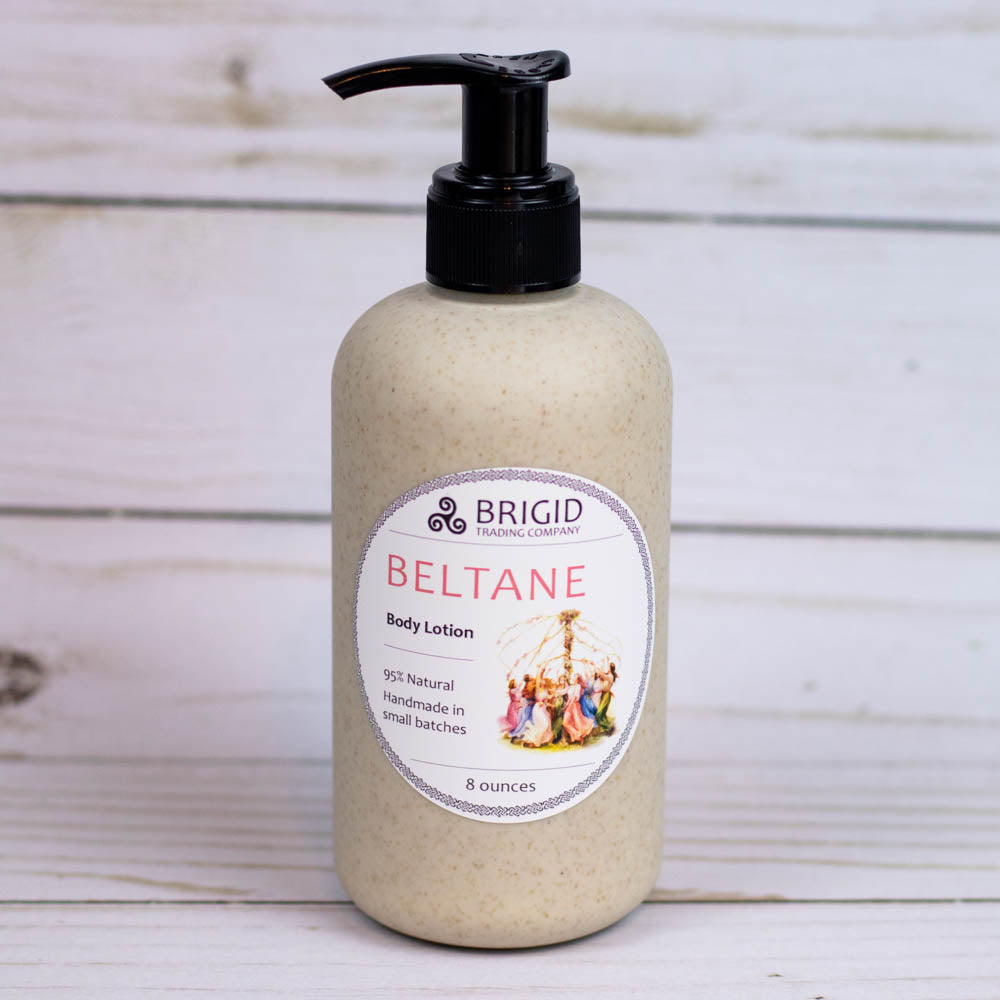 Beltane Natural Body Lotion - Rose, Jasmine, Clary Sage, and Frankincense | Body Lotion | Wiccan Center