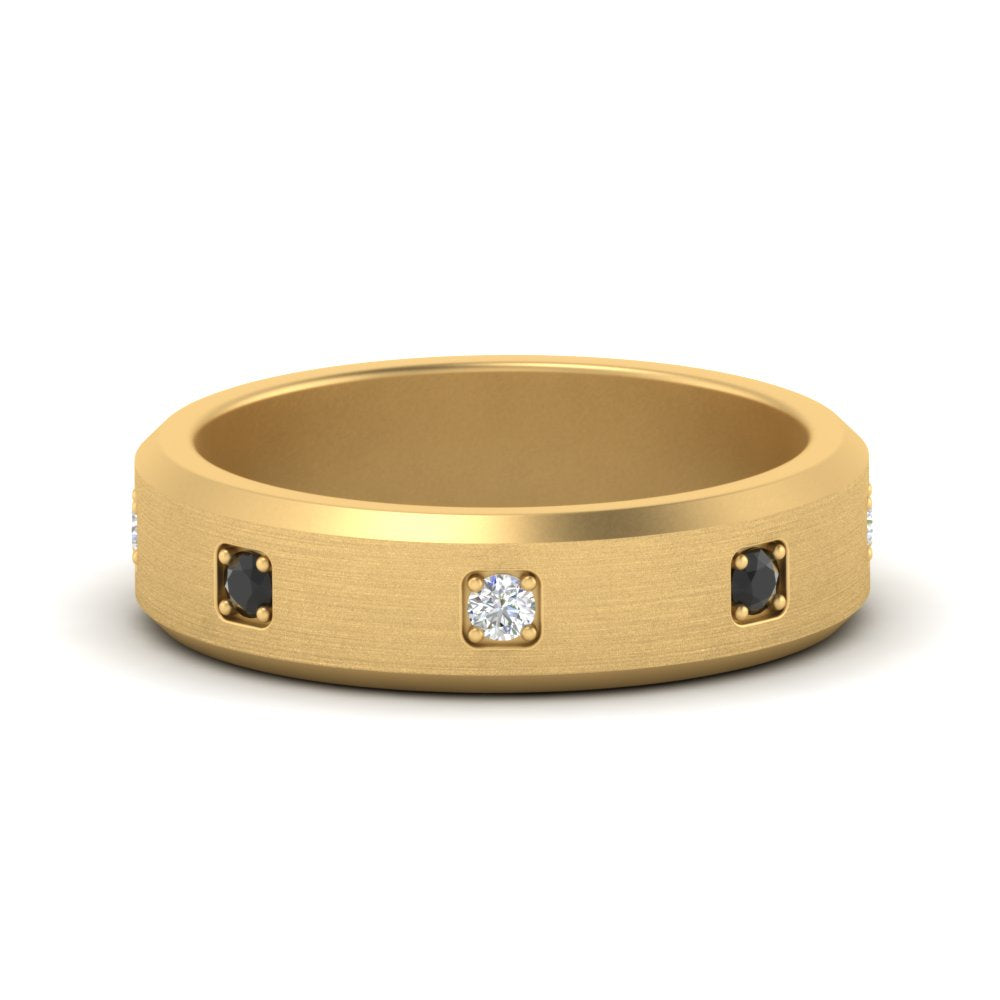 Beveled Mens Promise Ring