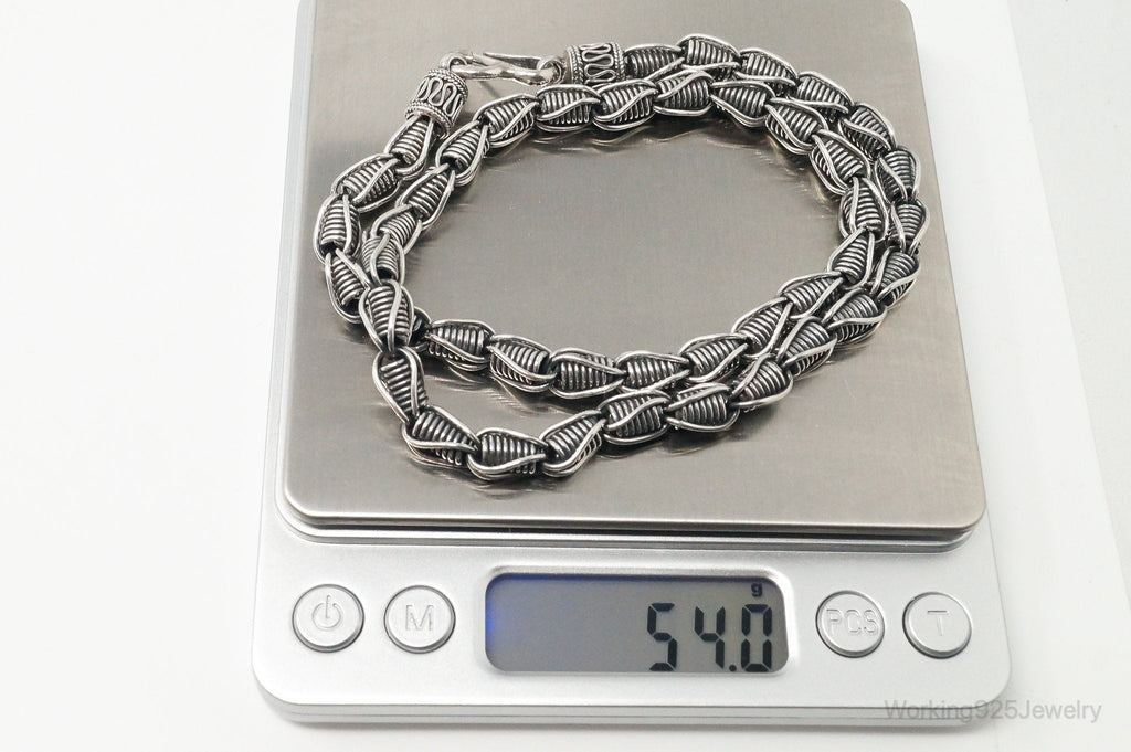 Designer BA Suarti Link Sterling Silver Chain Necklace | Jewelry > Necklaces > Pendants | Wiccan Center
