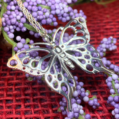Earrach Butterfly Necklace | Pendant | Wiccan Center