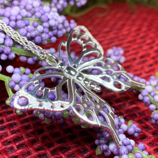 Earrach Butterfly Necklace | Pendant | Wiccan Center