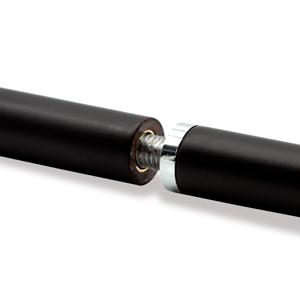 Magicians Wand - Black with Chrome Tips | Magic Tricks | Wiccan Center