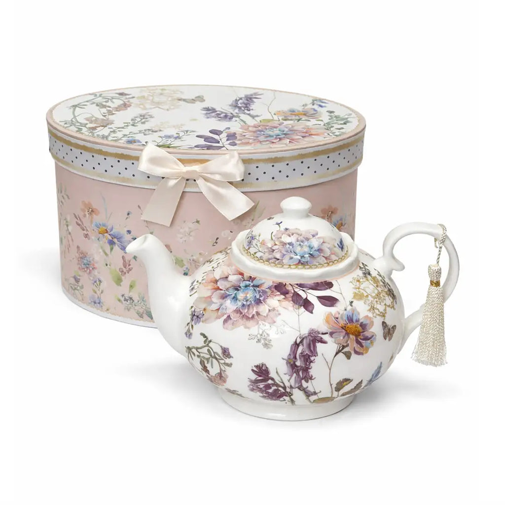Wildflower Meadow Fine China Teapot | Gifts | Wiccan Center