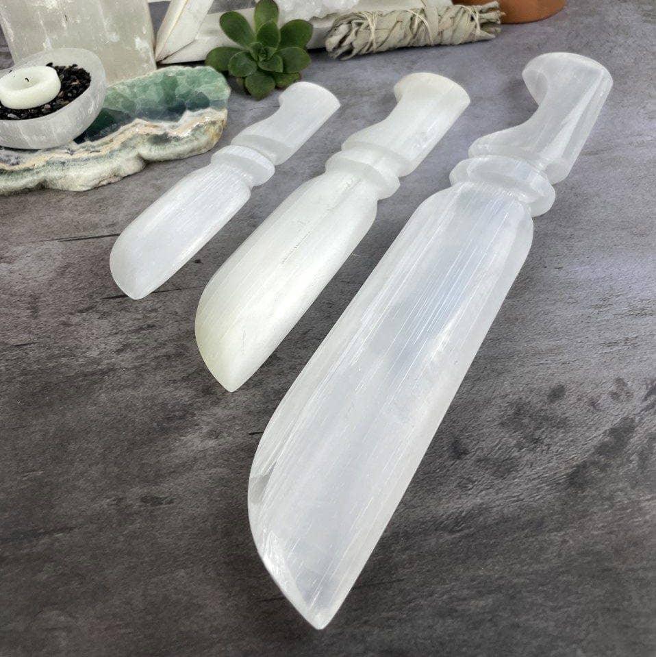 Selenite Ritual Blade