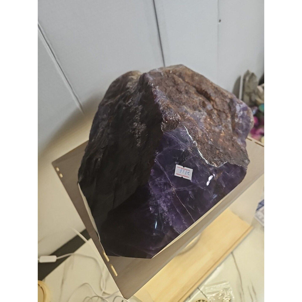Large Natural Amethyst Geode Cluster — 36.3 lbs, Brazil | CrystalCloud Company | Geodes & Clusters | Wiccan Center
