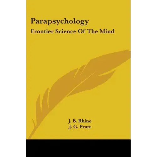 Parapsychology: Frontier Science Of The Mind - Paperback | Books | Wiccan Center