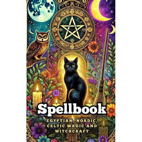 Spellbook: Egyptian, Nordic, Celtic Magic and Witchcraft - Paperback | Books | Wiccan Center