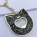Black Cat Bottle Opener | Keychain | Wiccan Center