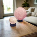 Black Crystal Sphere Stand