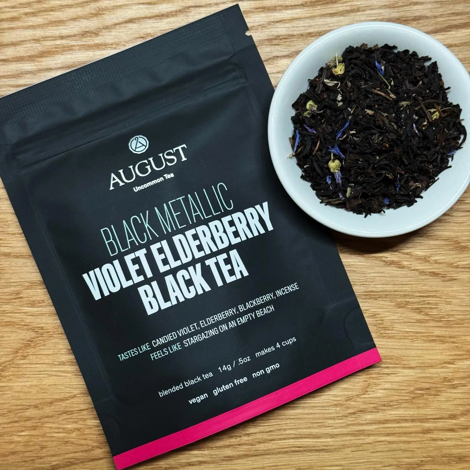 Black Metallic - Violet Elderberry Black Tea | Beverages > Teas > Black Teas | Wiccan Center