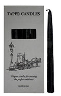 Black Taper Candle 10" | Candle | Wiccan Center