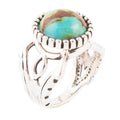Blessing Blue Turquoise and Sterling Silver Ring | Rings | Wiccan Center