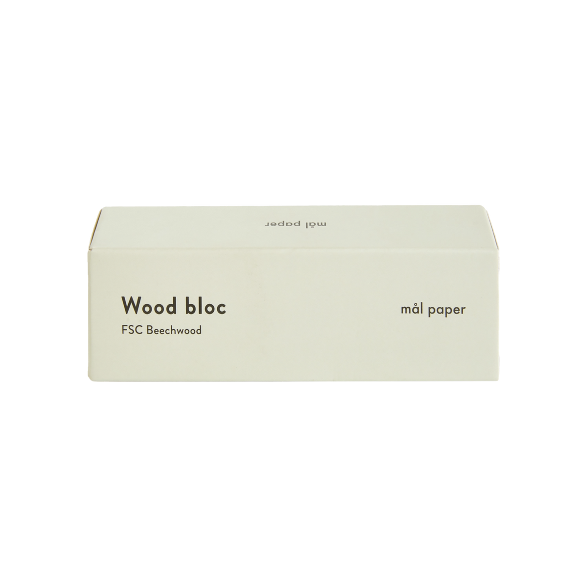 Wood Bloc Card Stand