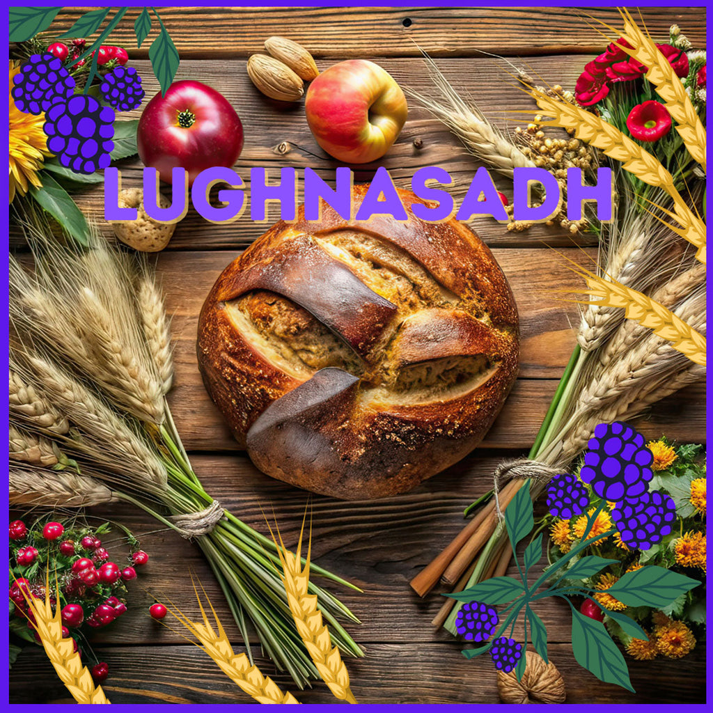 Lughnasadh Natural Fragrance Roller - Blackberry Oats & Honey | perfume | Wiccan Center