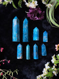 Blue Apatite - Towers | Crystals | Wiccan Center