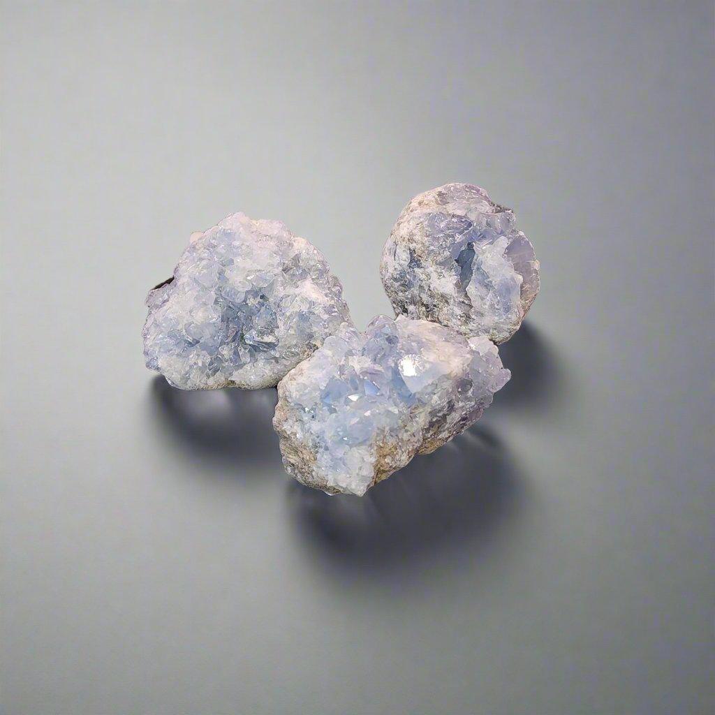 Blue Celestite Cluster