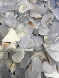 Blue Chalcedony Tumbled Pocket Stone | Tumbled Stones | Wiccan Center