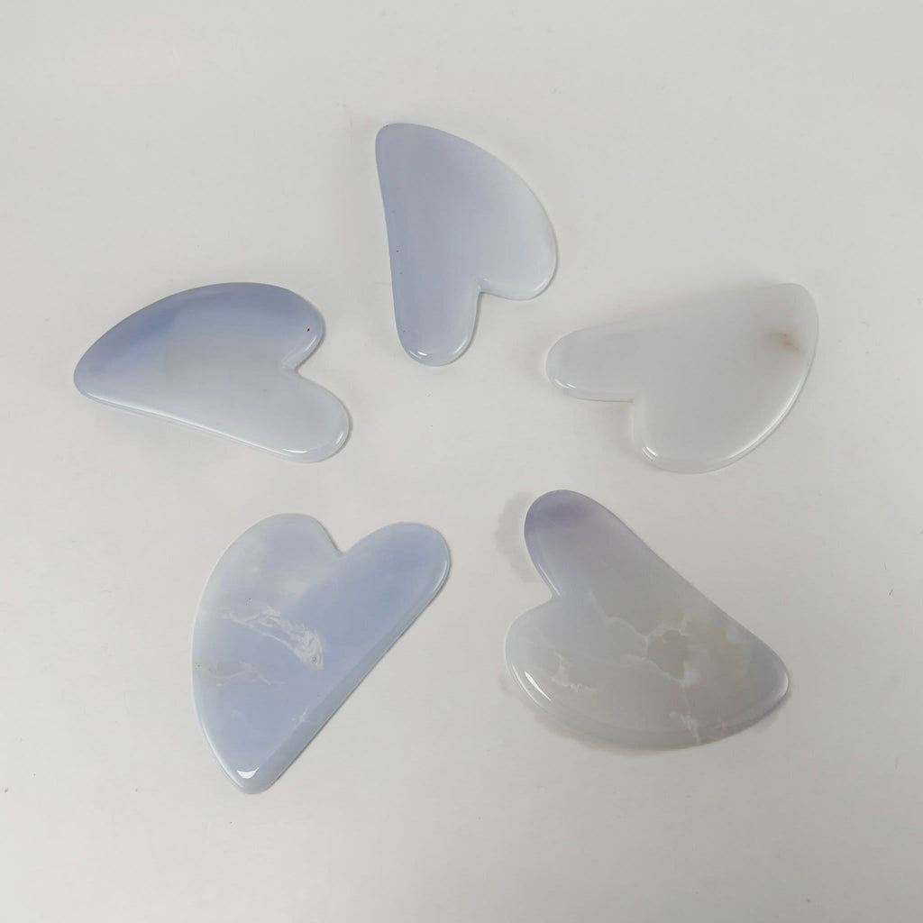 Blue Chalcedony Gua Sha