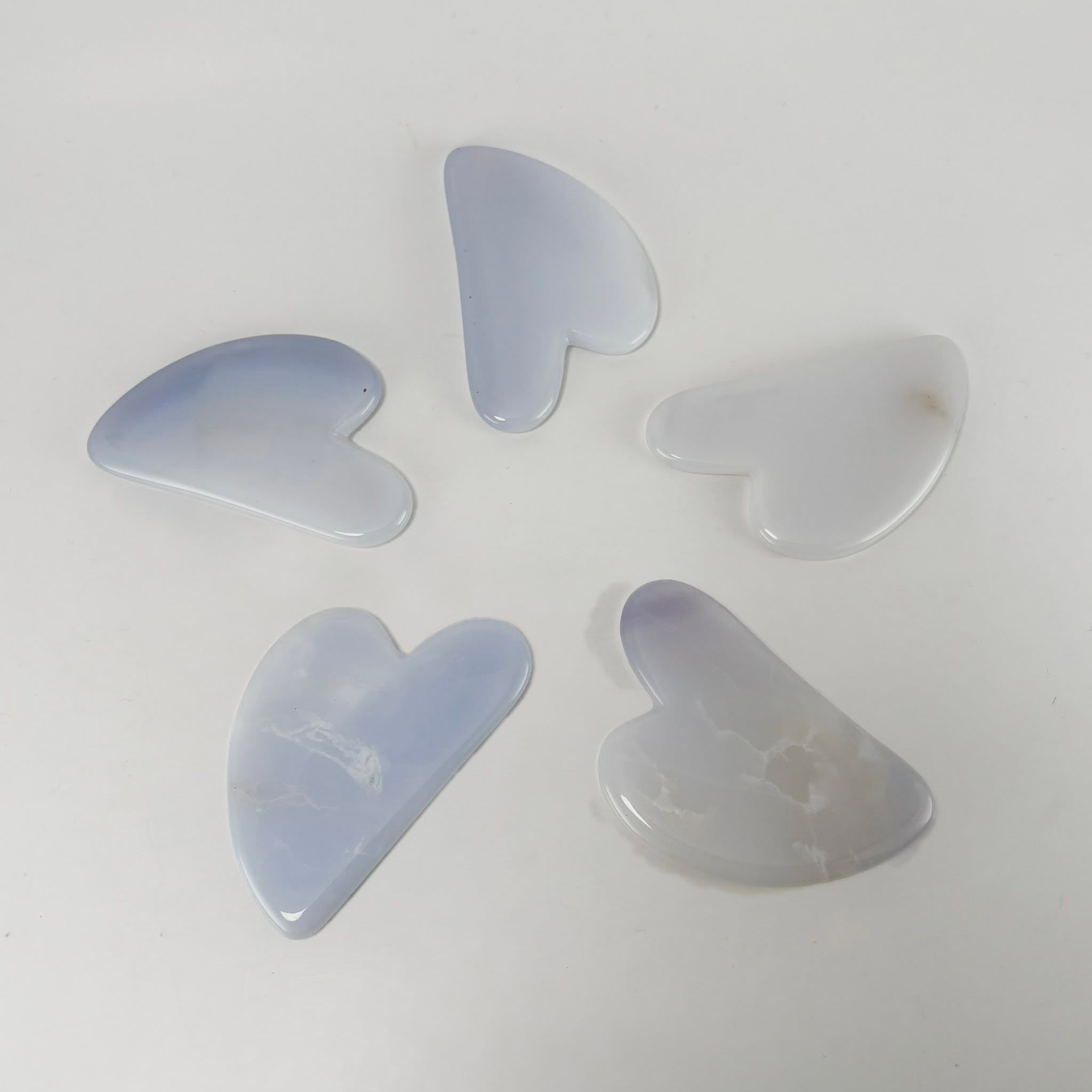 Blue Chalcedony Gua Sha