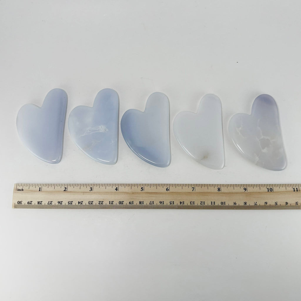 Blue Chalcedony Gua Sha