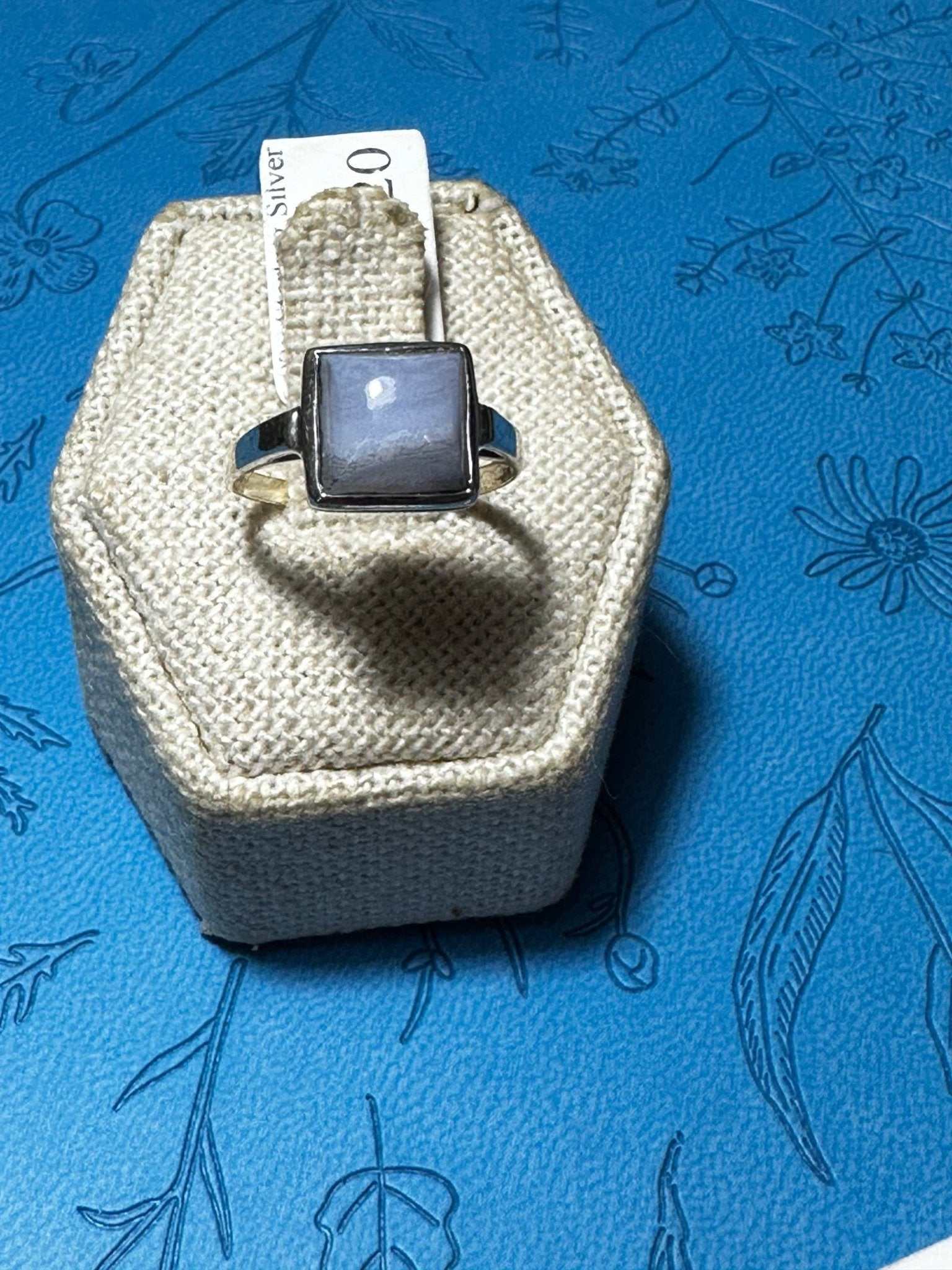 Blue Lace Agate Ring (02.2020) | Rings | Wiccan Center