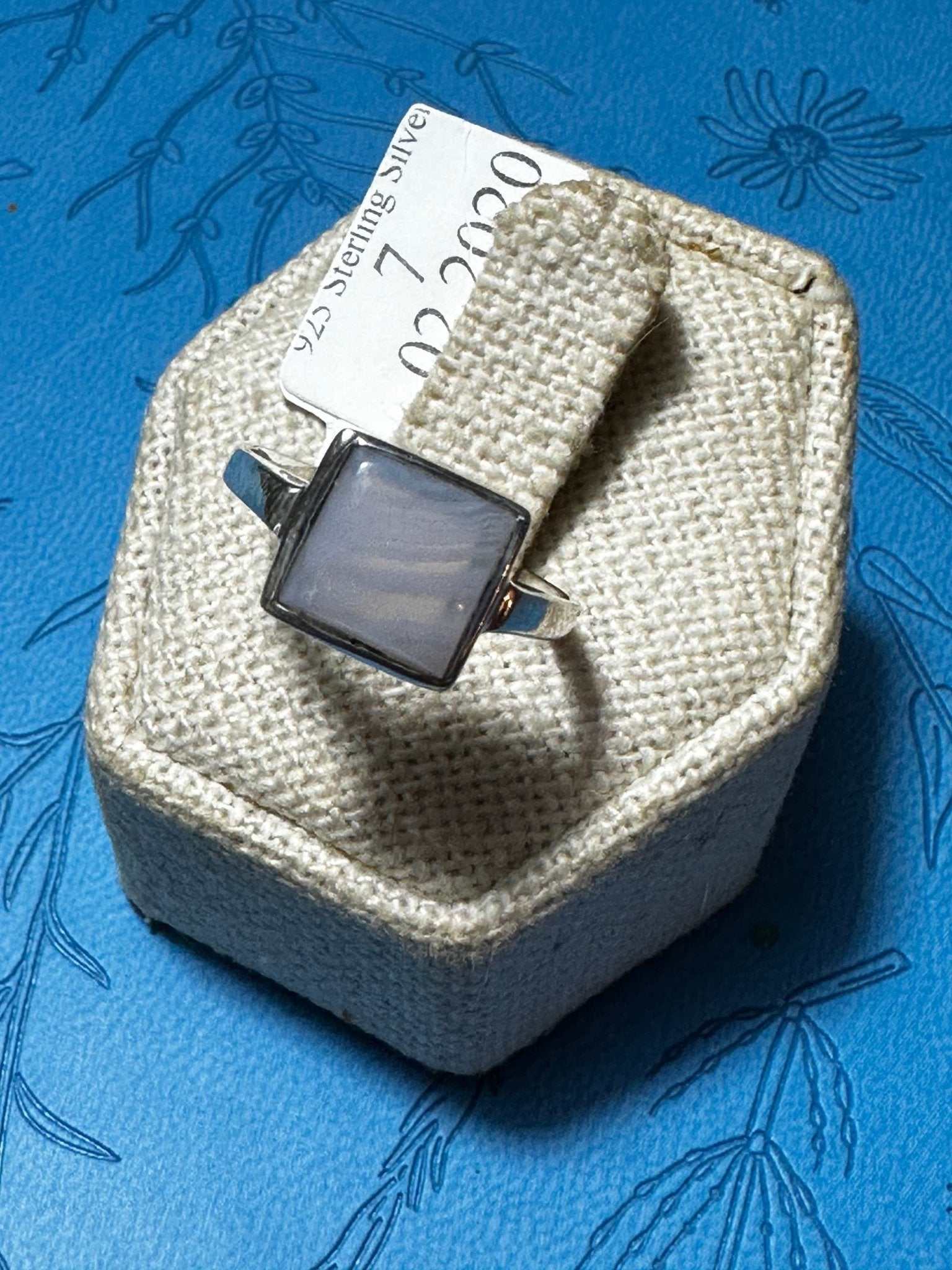 Blue Lace Agate Ring (02.2020) | Rings | Wiccan Center